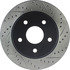 127.67053L by CENTRIC - Slotted Drilled Rotor