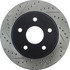 127.67053R by CENTRIC - Slotted Drilled Rotor