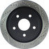 127.67054L by CENTRIC - Slotted Drilled Rotor