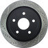 127.67054R by CENTRIC - Slotted Drilled Rotor