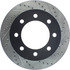 127.67061L by CENTRIC - Slotted Drilled Rotor