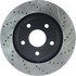 127.67064L by CENTRIC - Slotted Drilled Rotor