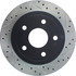 127.67066L by CENTRIC - Slotted Drilled Rotor