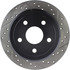 127.67067L by CENTRIC - Slotted Drilled Rotor