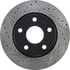 127.67068CR by CENTRIC - Sportstop Cryo Drilled & Slotted Rotor, Right