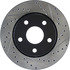 127.67068L by CENTRIC - Slotted Drilled Rotor