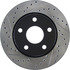 127.67068R by CENTRIC - Slotted Drilled Rotor