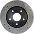 127.67069L by CENTRIC - Slotted Drilled Rotor