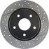 127.67071L by CENTRIC - Slotted Drilled Rotor