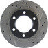 127.68000CL by CENTRIC - Sportstop Cryo Drilled & Slotted Rotor, Left