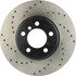 128.22007R by CENTRIC - Cross Drilled Rotor