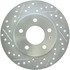 227.62051R by CENTRIC - Select Sport Drilled & Slotted Rotor, Right