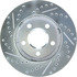 Centric 227.62056L Disc Brake Rotor Select Sport Drilled & Slotted Rotor, Left