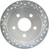 227.62058L by CENTRIC - Select Sport Drilled & Slotted Rotor, Left