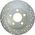 227.62064L by CENTRIC - Select Sport Drilled & Slotted Rotor, Left