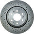 227.62082L by CENTRIC - Select Sport Drilled & Slotted Rotor, Left