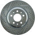 227.62084R by CENTRIC - Select Sport Drilled & Slotted Rotor, Right