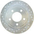 Centric 227.63035R Disc Brake Rotor Select Sport Drilled & Slotted Rotor, Right
