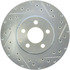 227.63052L by CENTRIC - Select Sport Drilled & Slotted Rotor, Left