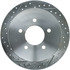 227.65085R by CENTRIC - Select Sport Drilled & Slotted Rotor, Right