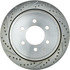 Centric 227.65095L Disc Brake Rotor Select Sport Drilled & Slotted Rotor, Left