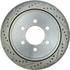 Centric 227.65095R Disc Brake Rotor Select Sport Drilled & Slotted Rotor, Right