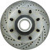 227.65104R by CENTRIC - Select Sport Drilled & Slotted Rotor, Right