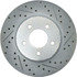 227.65107L by CENTRIC - Select Sport Drilled & Slotted Rotor, Left