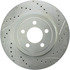 227.63061L by CENTRIC - Select Sport Drilled & Slotted Rotor, Left