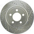 227.63062L by CENTRIC - Select Sport Drilled & Slotted Rotor, Left