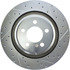 227.63064L by CENTRIC - Select Sport Drilled & Slotted Rotor, Left