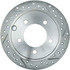 227.63066L by CENTRIC - Select Sport Drilled & Slotted Rotor, Left