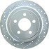 Centric 227.63070R Disc Brake Rotor Select Sport Drilled & Slotted Rotor, Right