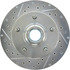 227.65001R by CENTRIC - Select Sport Drilled & Slotted Rotor, Right