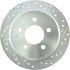 227.65052L by CENTRIC - Select Sport Drilled & Slotted Rotor, Left