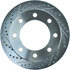 227.65071R by CENTRIC - Select Sport Drilled & Slotted Rotor, Right