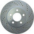 227.65082L by CENTRIC - Select Sport Drilled & Slotted Rotor, Left