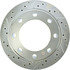Centric 227.65113R Disc Brake Rotor Select Sport Drilled & Slotted Rotor, Right