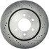 227.65119L by CENTRIC - Select Sport Drilled & Slotted Rotor, Left