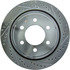 227.65135L by CENTRIC - Select Sport Drilled & Slotted Rotor, Left