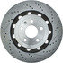 227.65136L by CENTRIC - Select Sport Drilled & Slotted Rotor, Left