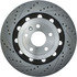 227.65136R by CENTRIC - Select Sport Drilled & Slotted Rotor, Right