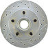 227.66017L by CENTRIC - Select Sport Drilled & Slotted Rotor, Left