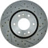 Centric 227.66053L Disc Brake Rotor Select Sport Drilled & Slotted Rotor, Left