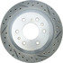 227.66052L by CENTRIC - Select Sport Drilled & Slotted Rotor, Left