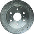 227.66065R by CENTRIC - Select Sport Drilled & Slotted Rotor, Right