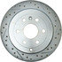 227.66070L by CENTRIC - Select Sport Drilled & Slotted Rotor, Left