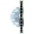Centric 227.67028L Disc Brake Rotor and Hub Assembly Select Sport Drilled & Slotted Rotor, Left