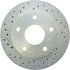 227.67029L by CENTRIC - Select Sport Drilled & Slotted Rotor, Left