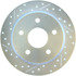 227.67043R by CENTRIC - Select Sport Drilled & Slotted Rotor, Right